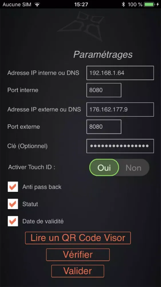 Visor Reader Screenshots