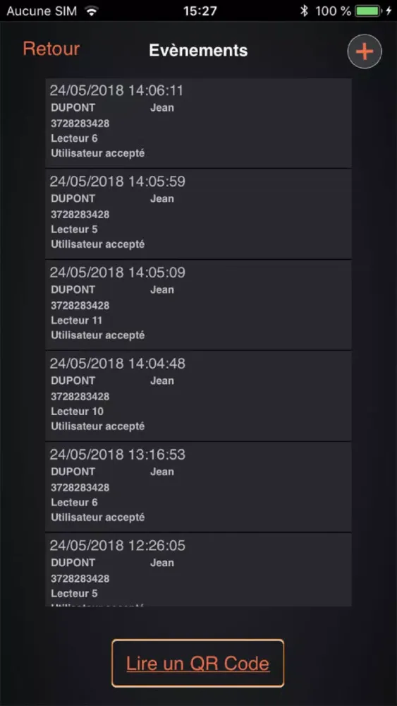 Visor Reader Screenshots