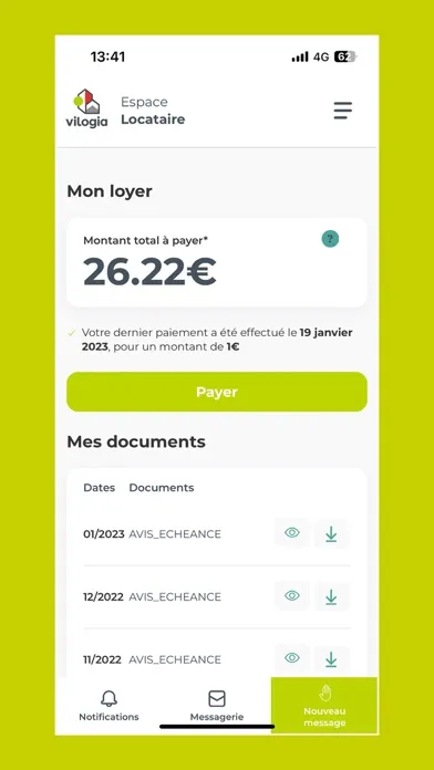 Espace Locataire Vilogia Screenshots