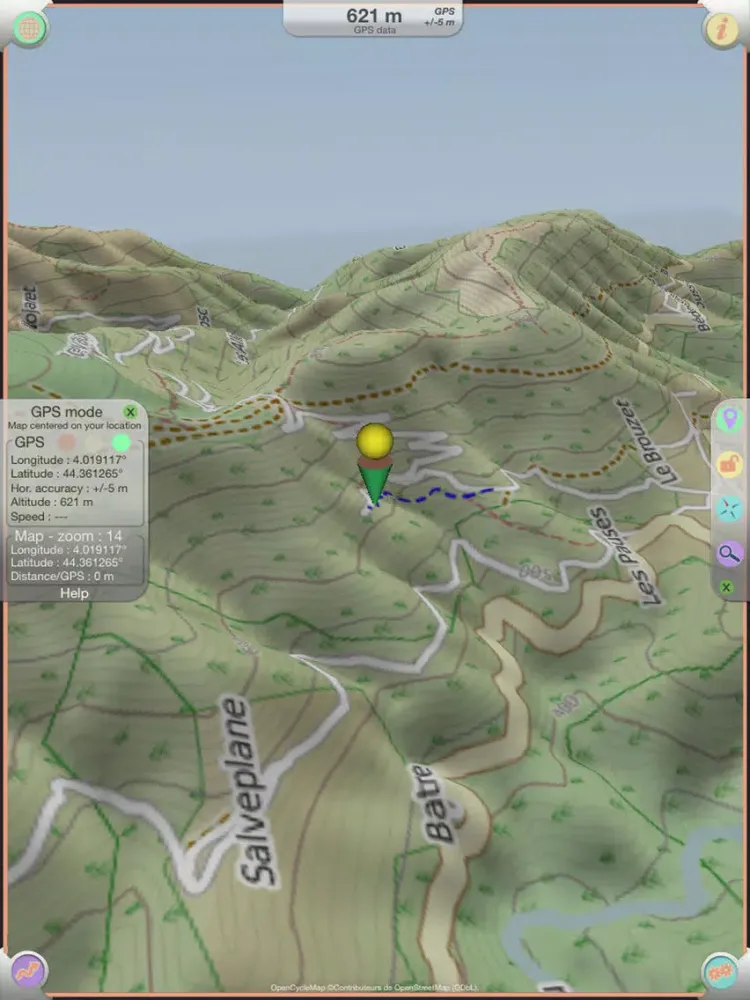 Altimeter 3D iPad  Ekran Görüntüleri