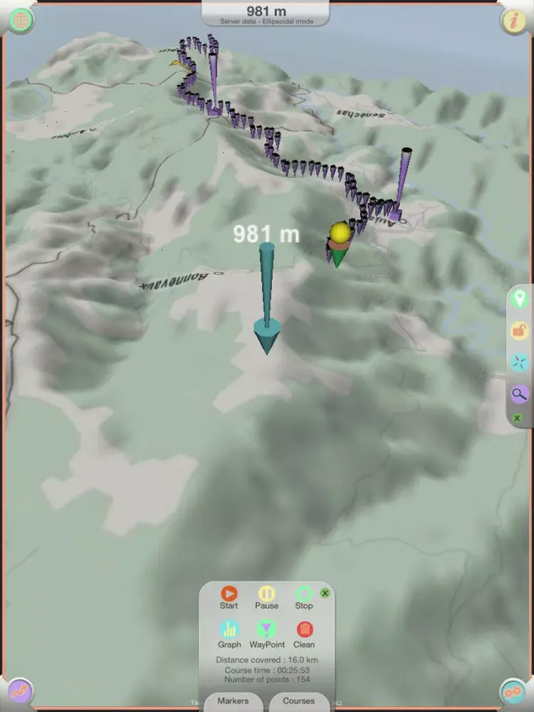 Altimeter 3D iPad  Ekran Görüntüleri