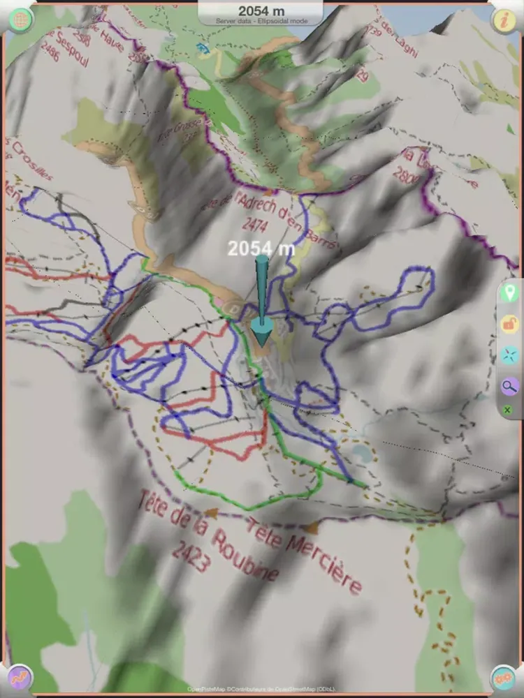Altimeter 3D iPad  Ekran Görüntüleri