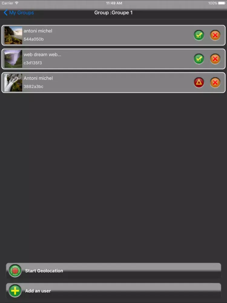 LocAll iPad  سکرین شاٹس