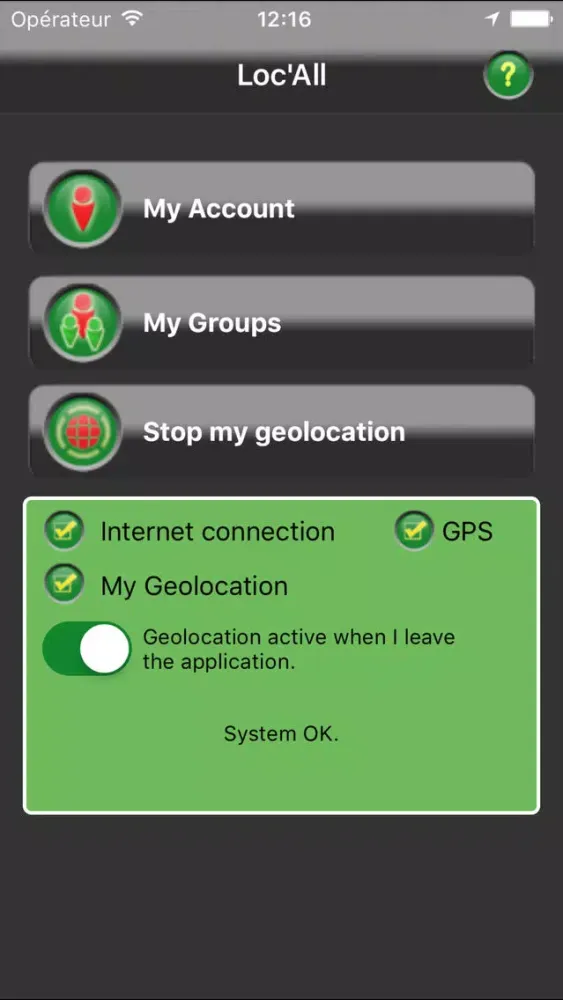 LocAll سکرین شاٹس