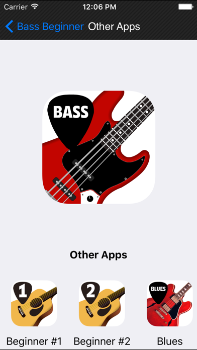 Zrzuty ekranu Beginner Bass method HD LITE