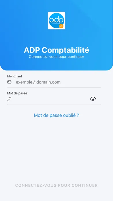 ภาพหน้าจอของ ADP Comptabilité
