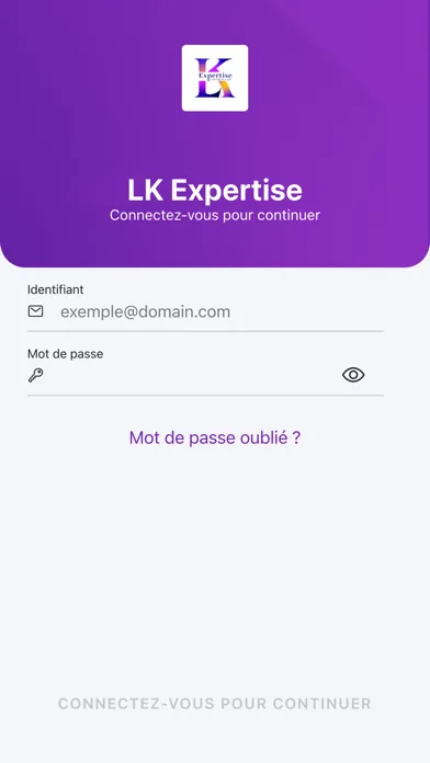 Captures d'écran de LK Expertise