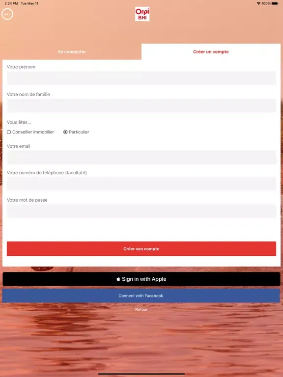 Скриншоты Orpi Groupe BHI iPad 