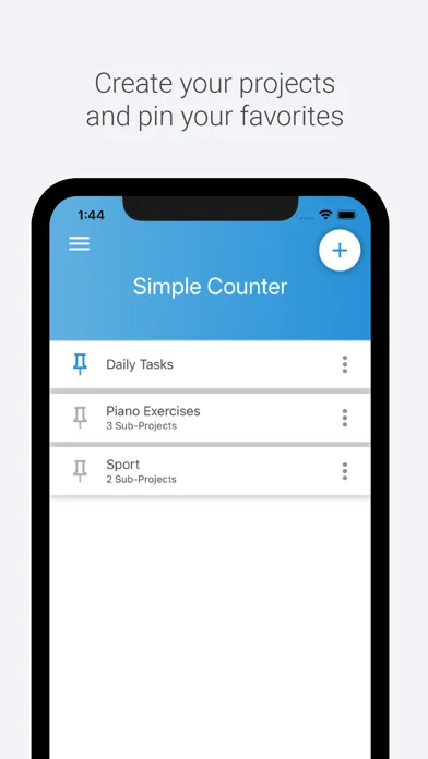 Скриншоты Simple Counter Application