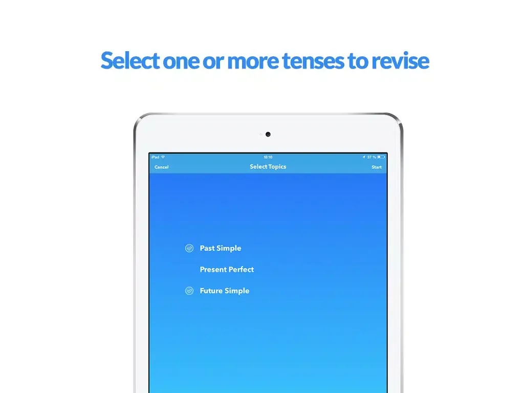 English Tenses and Verbs Quiz - Where is Brian? iPad 应用截图