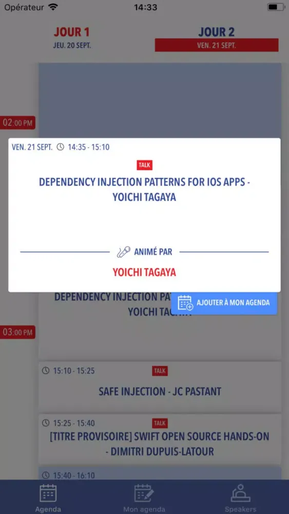 ภาพหน้าจอของ FrenchKit Conference
