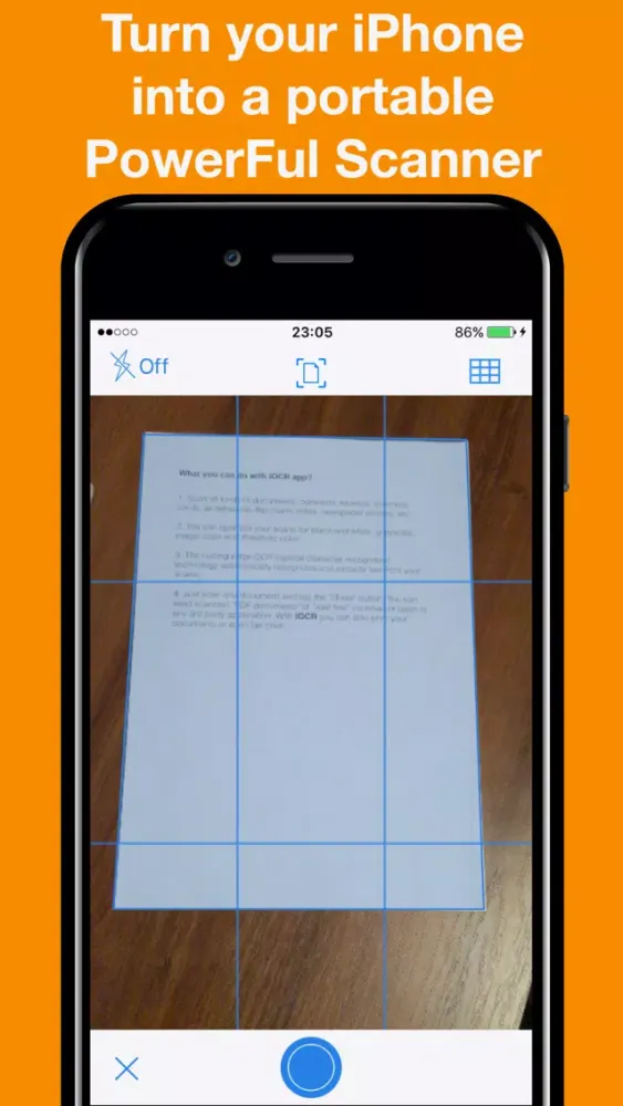Zrzuty ekranu Mobi-Scan: PDF Scanner App