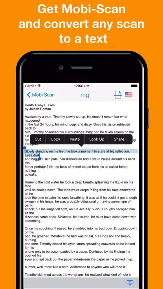 Zrzuty ekranu Mobi-Scan: PDF Scanner App