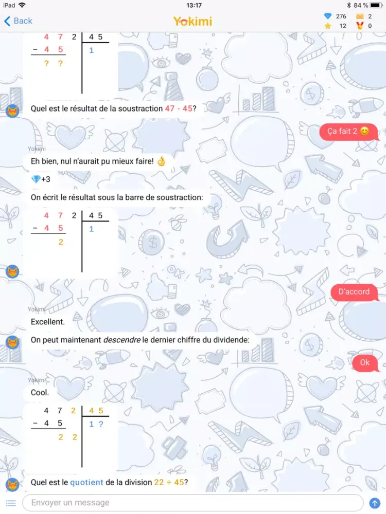 Zrzuty ekranu Yokimi — Maths de CE2 à 3ème iPad 