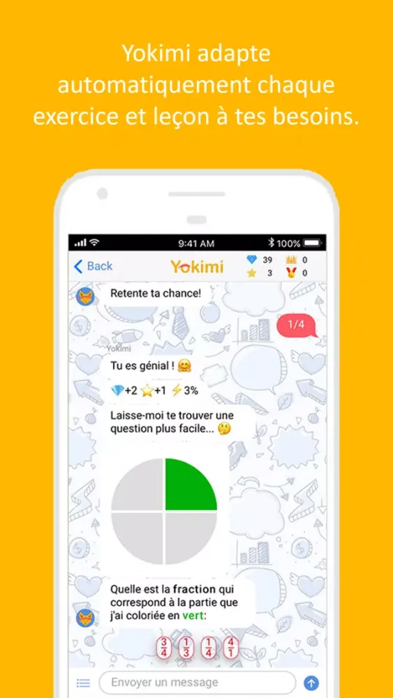 Zrzuty ekranu Yokimi — Maths de CE2 à 3ème