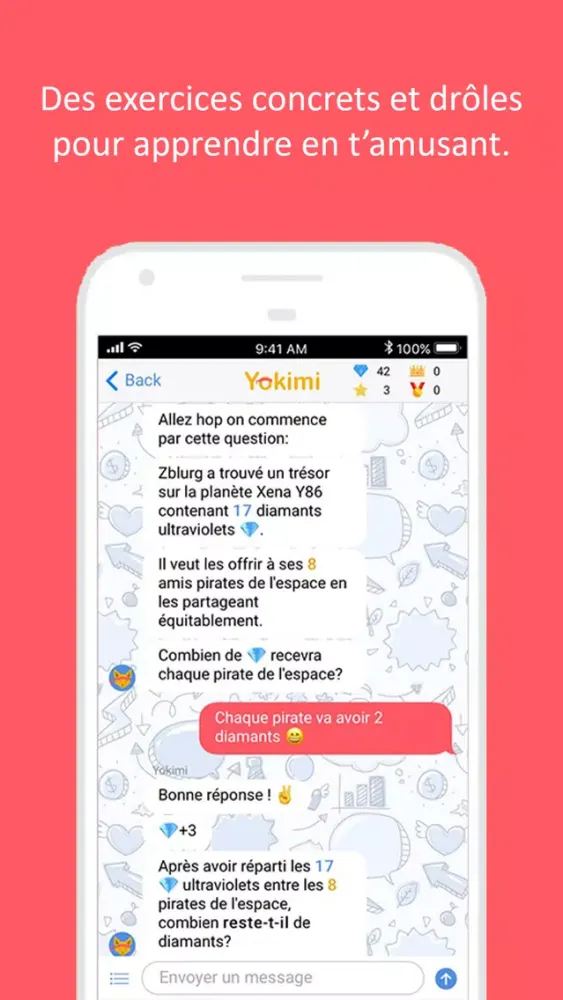 Zrzuty ekranu Yokimi — Maths de CE2 à 3ème