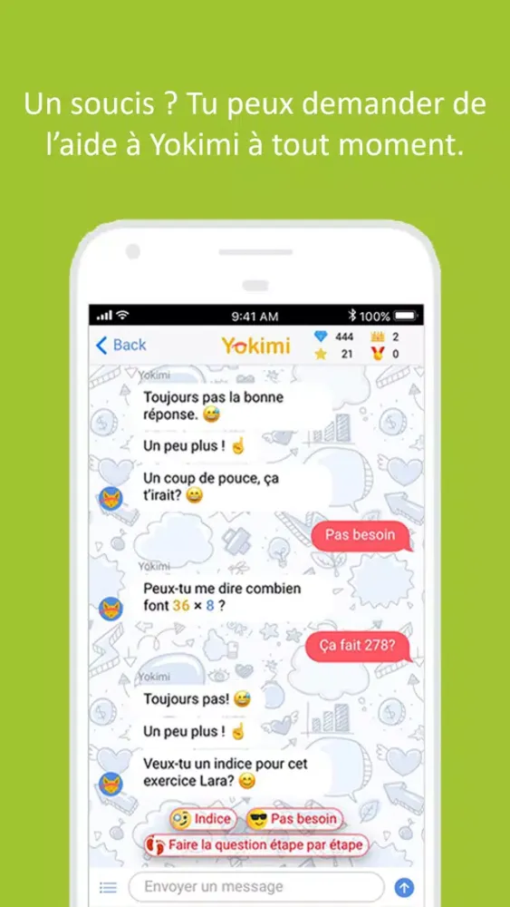 Zrzuty ekranu Yokimi — Maths de CE2 à 3ème