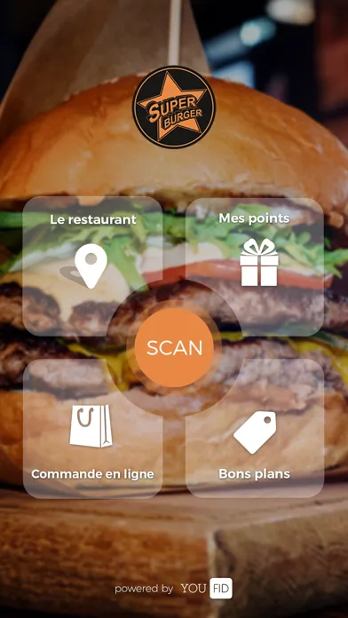 Ảnh chụp màn hình của Super Burger