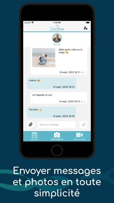 Ảnh chụp màn hình của Zeebox Famille