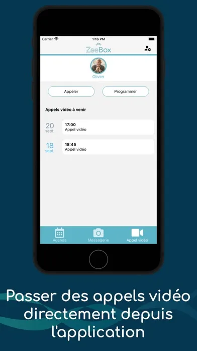 Ảnh chụp màn hình của Zeebox Famille