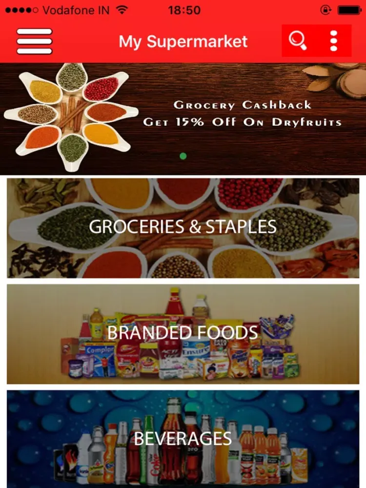 MySuperMarket App iPad 应用截图
