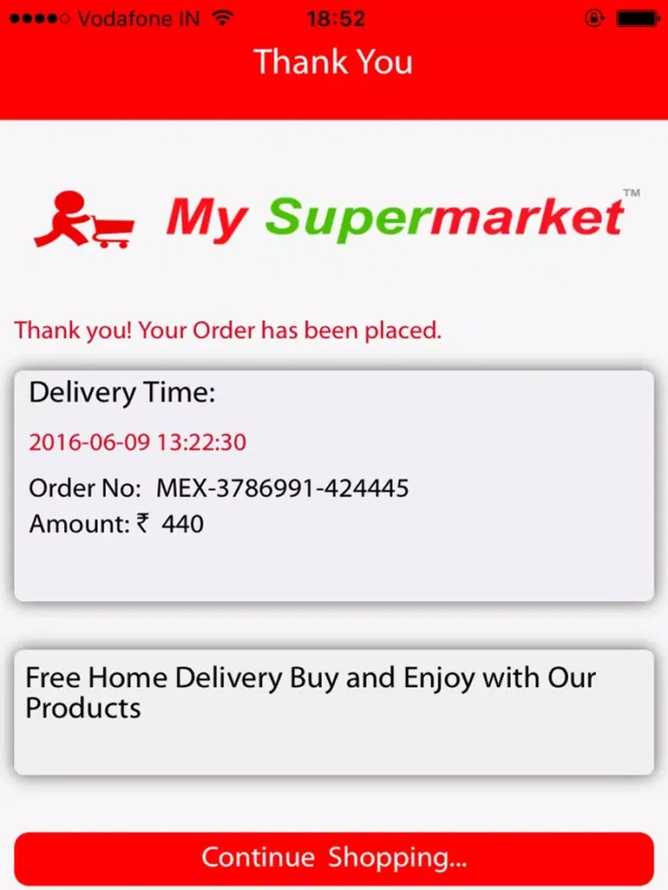 MySuperMarket App iPad 应用截图