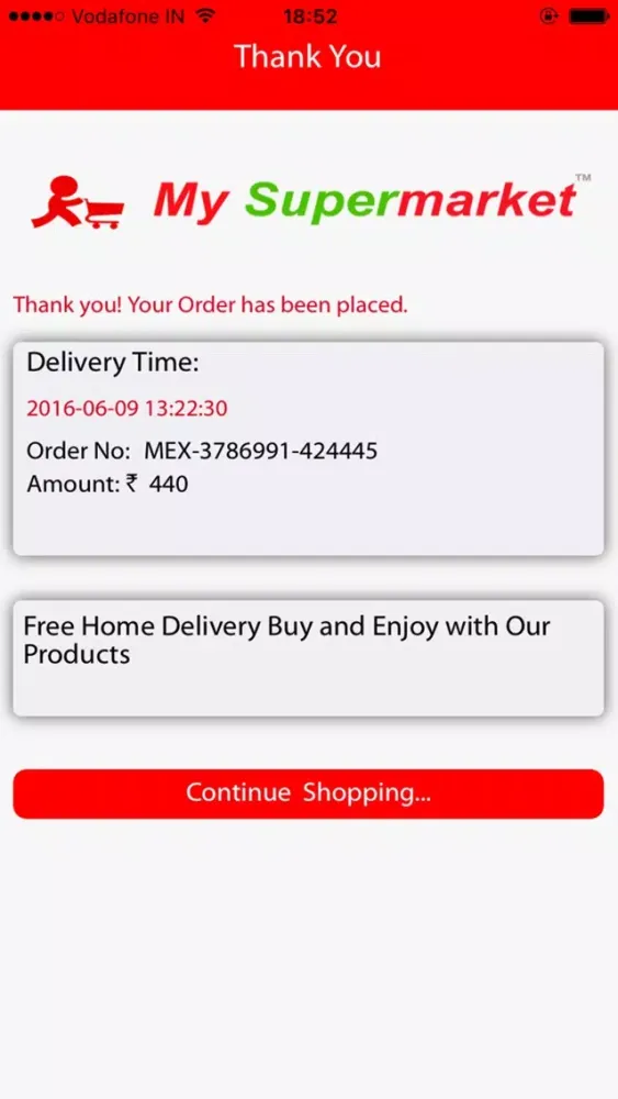 MySuperMarket App应用截图