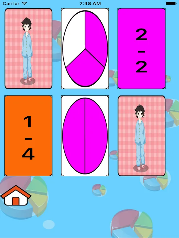 fraction lite iPad  سکرین شاٹس