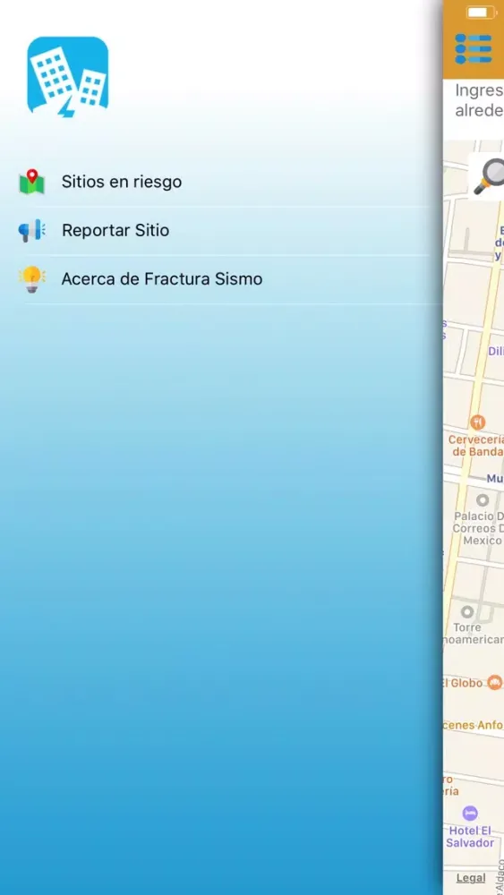 Captures d'écran de Fractura Sismo