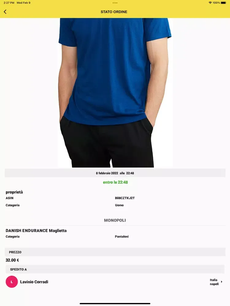 Frak - Follow your shopping iPad 应用截图