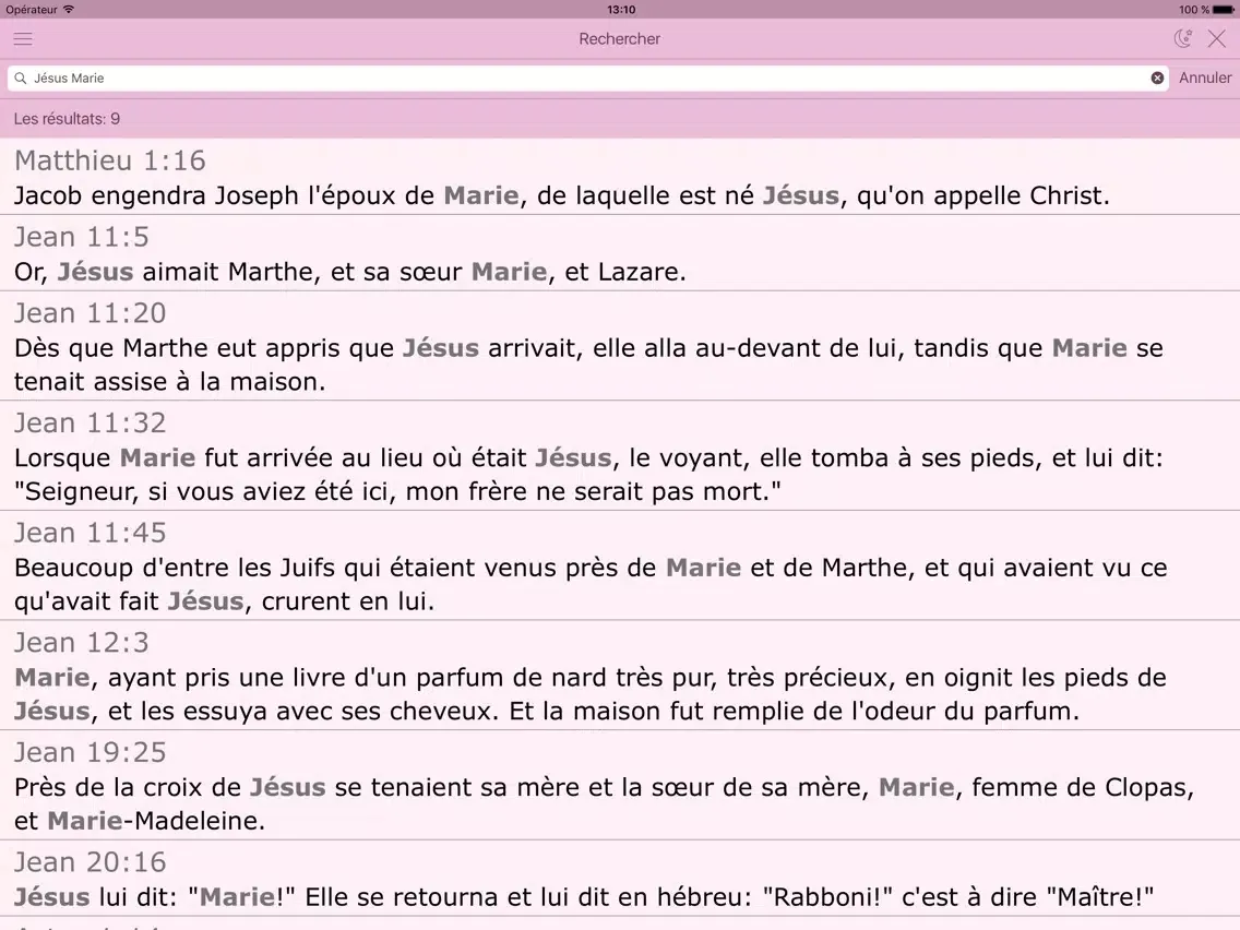 La Bible Catholique pour la Femme. The Catholic Audio Women´s Bible in French iPad  স্ক্রিনশট
