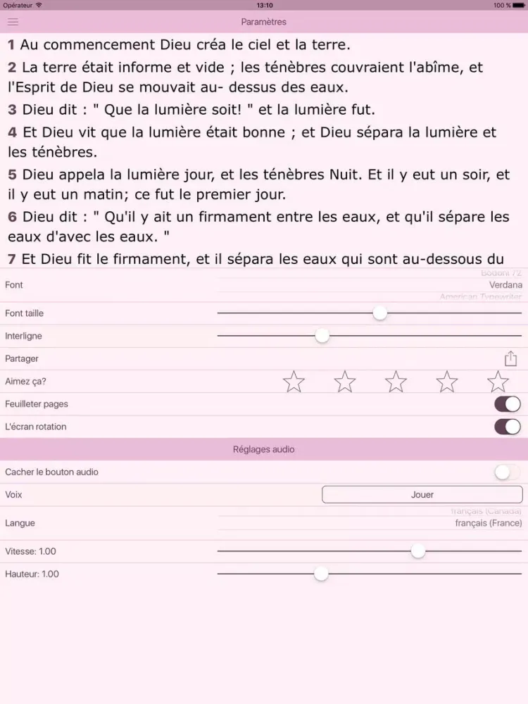 La Bible Catholique pour la Femme. The Catholic Audio Women´s Bible in French iPad  স্ক্রিনশট