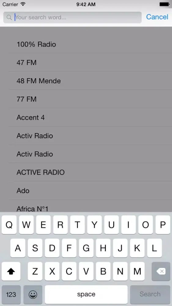 France Radio Stations应用截图