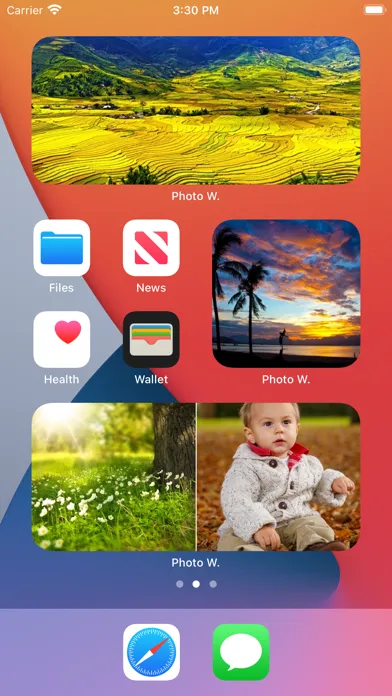 Zrzuty ekranu My Widgets
