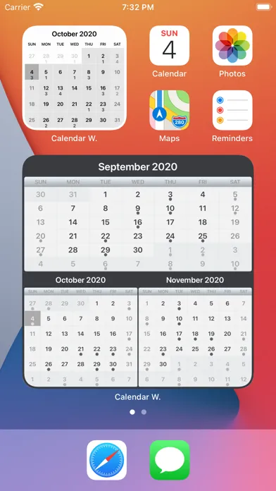 Zrzuty ekranu My Widgets