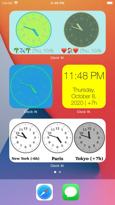 Zrzuty ekranu My Widgets