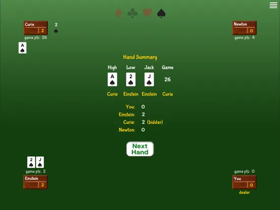 Pitch (Hi Low Jack) iPad  Screenshots
