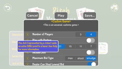 Pitch (Hi Low Jack) Screenshots