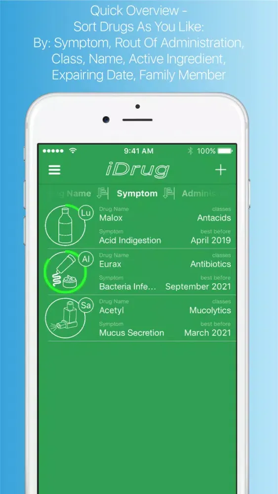 iDrug Cabinet应用截图