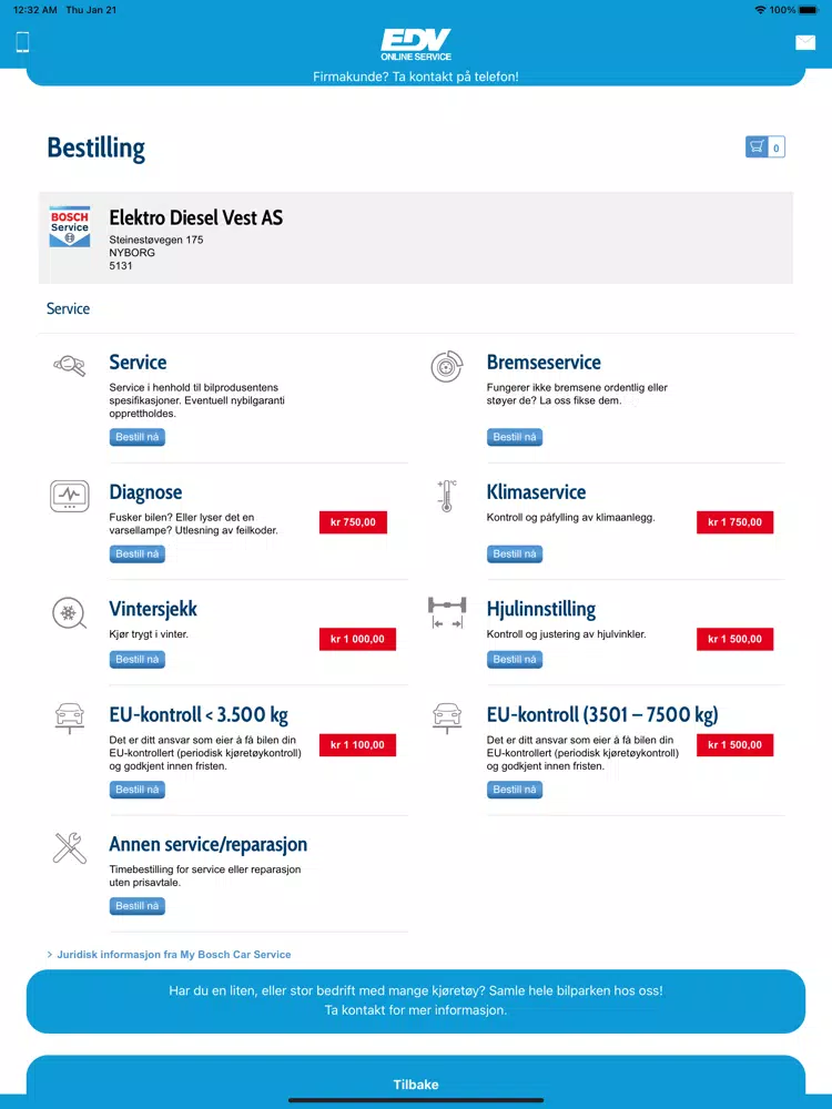 EDV Service iPad  স্ক্রিনশট
