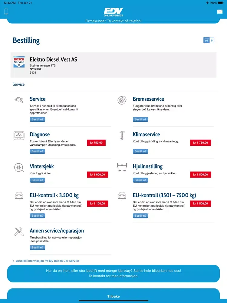 EDV Service iPad  স্ক্রিনশট