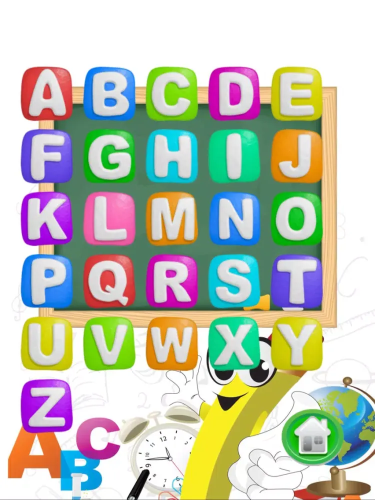 Alphabet Match Game For Toddler Free iPad 应用截图