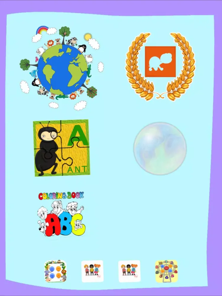 Learn animal world in both Eng iPad  Screenshots