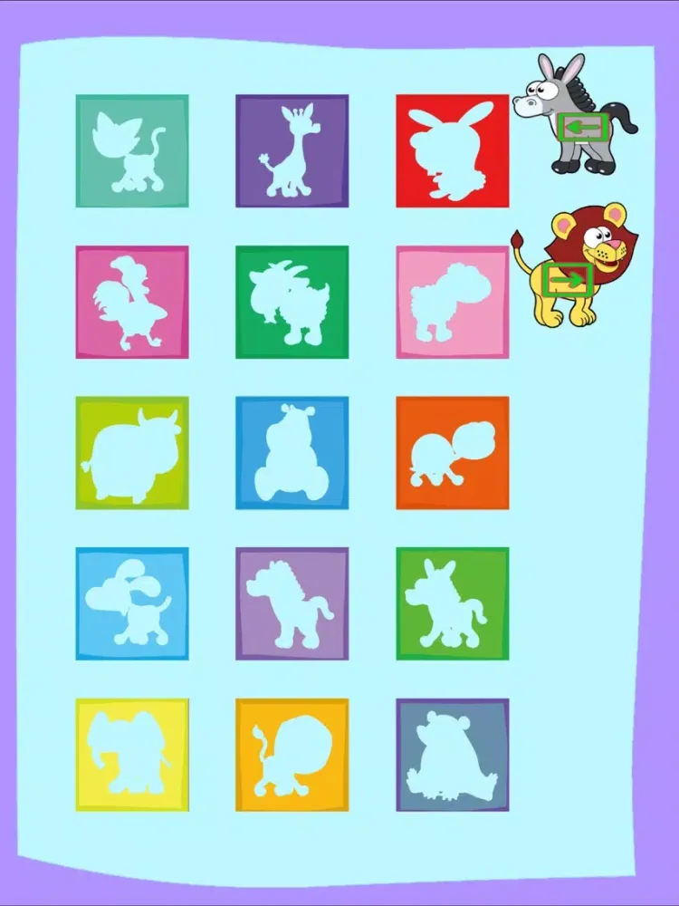 Learn animal world in both Eng iPad  Screenshots
