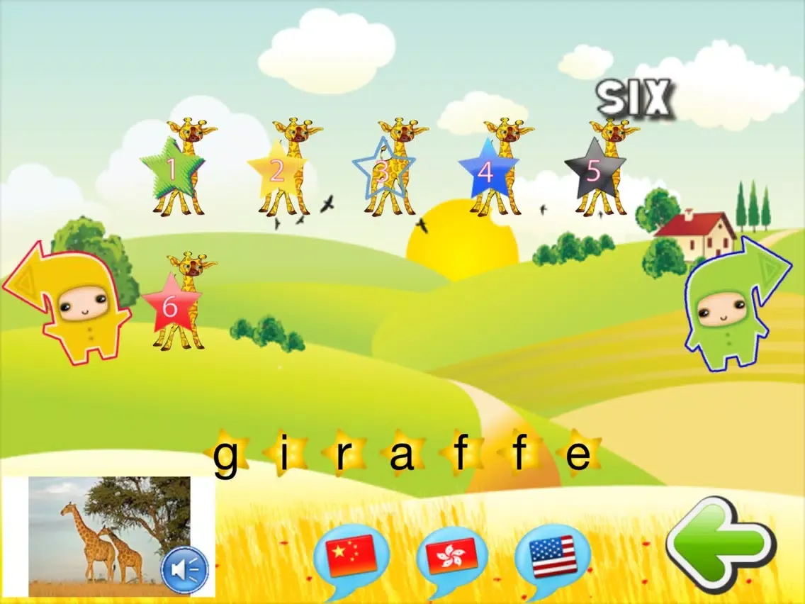 Tangkapan skrin Toddler Counting Numbers Free iPad 