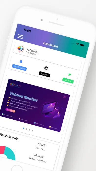 Zrzuty ekranu Crypto Signals & Auto Trading