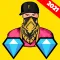 ? Free Diamonds For Fire Quiz Real App 2021