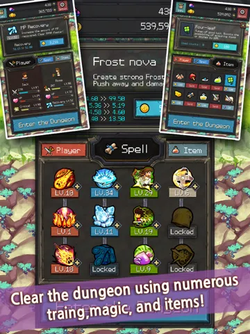 Capturas de pantalla de Dungeon999F(Free) iPad 