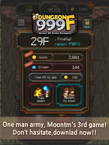 Capturas de pantalla de Dungeon999F(Free) iPad 