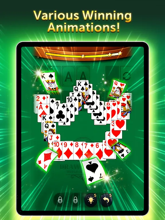 Скриншоты Klondike: World of Solitaire iPad 